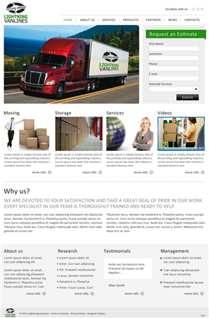 Web Design par pb pour Agent Interactive Ltd. | Design : #688475