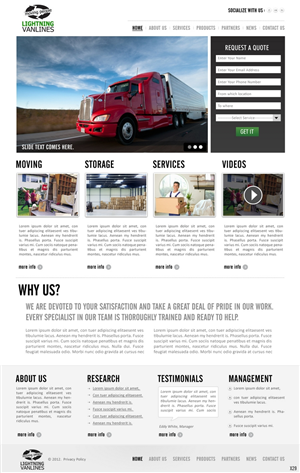 Web Design par pb pour Agent Interactive Ltd. | Design : #688480