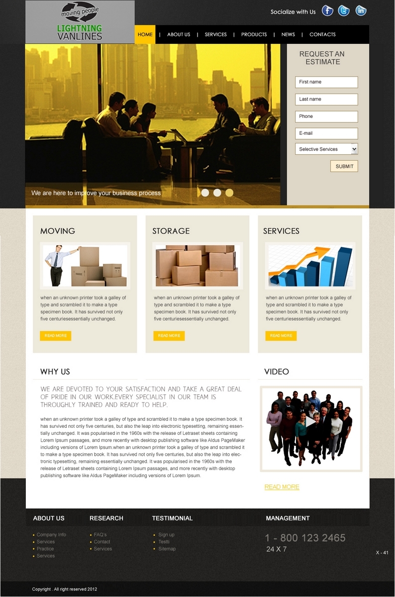 Web Design by pb for Agent Interactive Ltd. | Design #688484