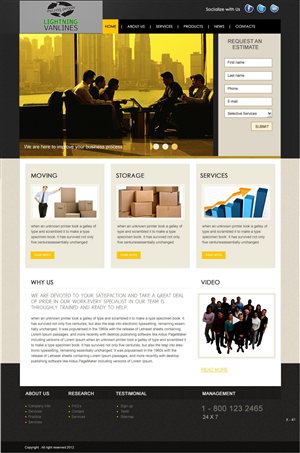 Web Design par pb pour Agent Interactive Ltd. | Design : #688484