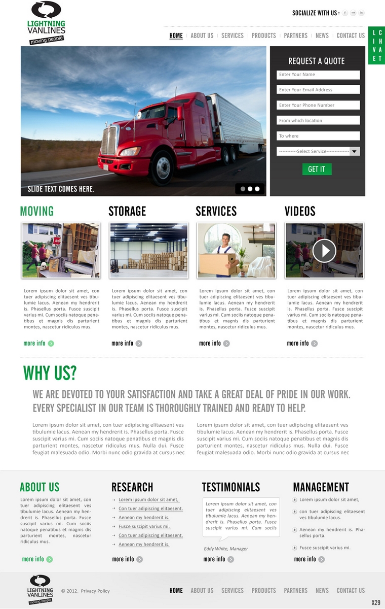 Web Design by pb for Agent Interactive Ltd. | Design #697234