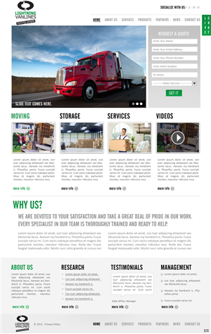 Web Design par pb pour Agent Interactive Ltd. | Design : #699465