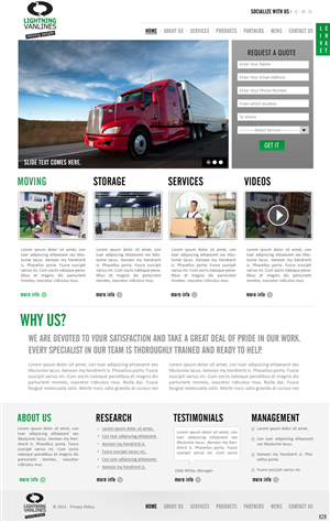 Web Design par pb pour Agent Interactive Ltd. | Design : #699466