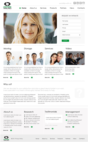 Web Design par Kagrado pour Agent Interactive Ltd. | Design #688311