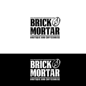 Logo Design by Sujit Banerjee for Brick + Mortar boutique and coffeehouse | Design: #19619597