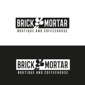 Logo Design by Sujit Banerjee for Brick + Mortar boutique and coffeehouse | Design: #19619600