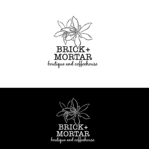 Logo Design by Sujit Banerjee for Brick + Mortar boutique and coffeehouse | Design: #19619601