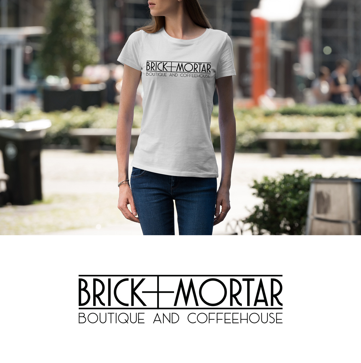 Design de Logo par Impressive Solutions pour Brick + Mortar boutique and coffeehouse | Design #19616774
