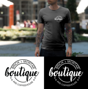 Design de Logo par Impressive Solutions pour Brick + Mortar boutique and coffeehouse | Design : #19616775