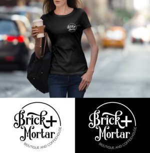 Design de Logo par Impressive Solutions pour Brick + Mortar boutique and coffeehouse | Design : #19616776