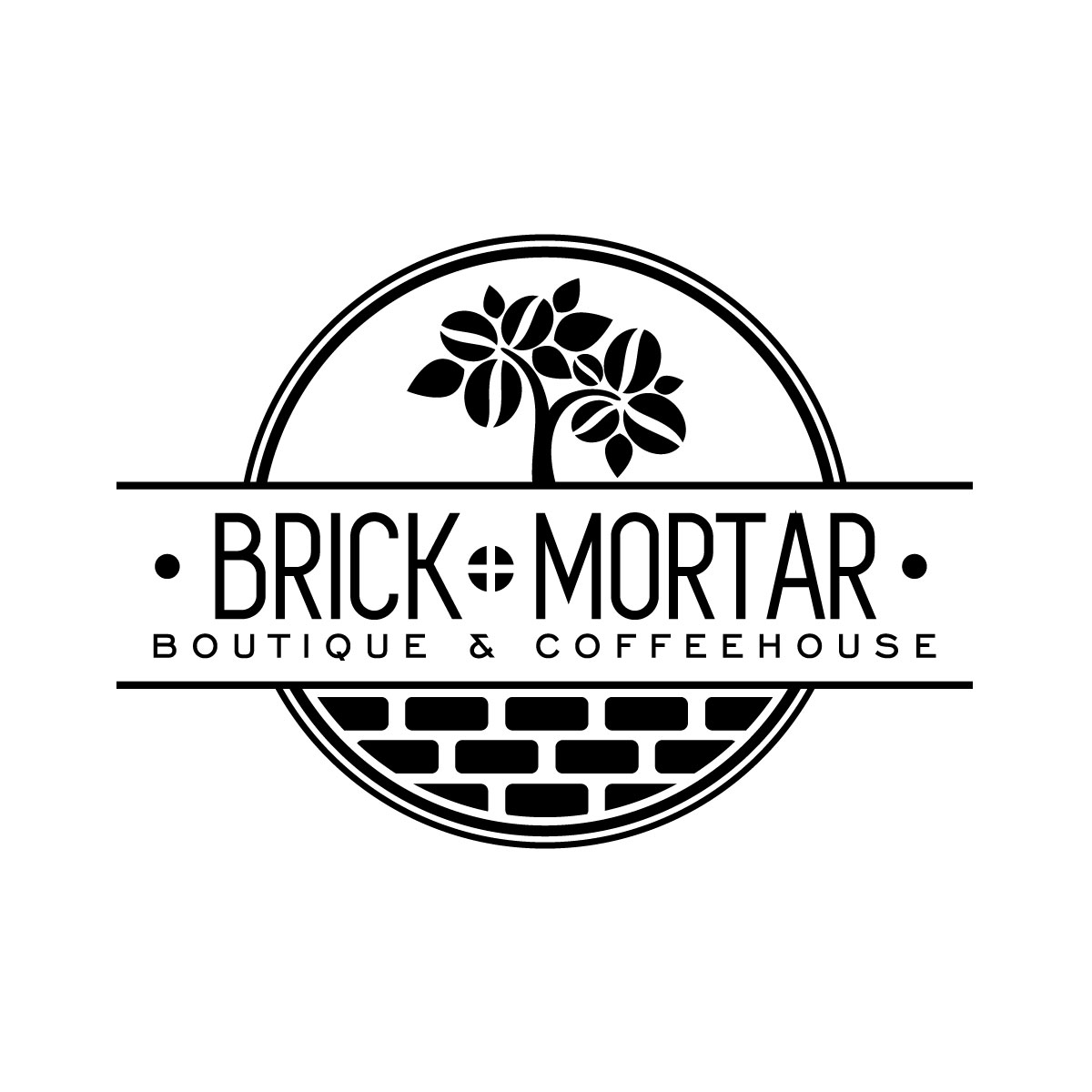 Design de Logo par michellefrances pour Brick + Mortar boutique and coffeehouse | Design #19615862