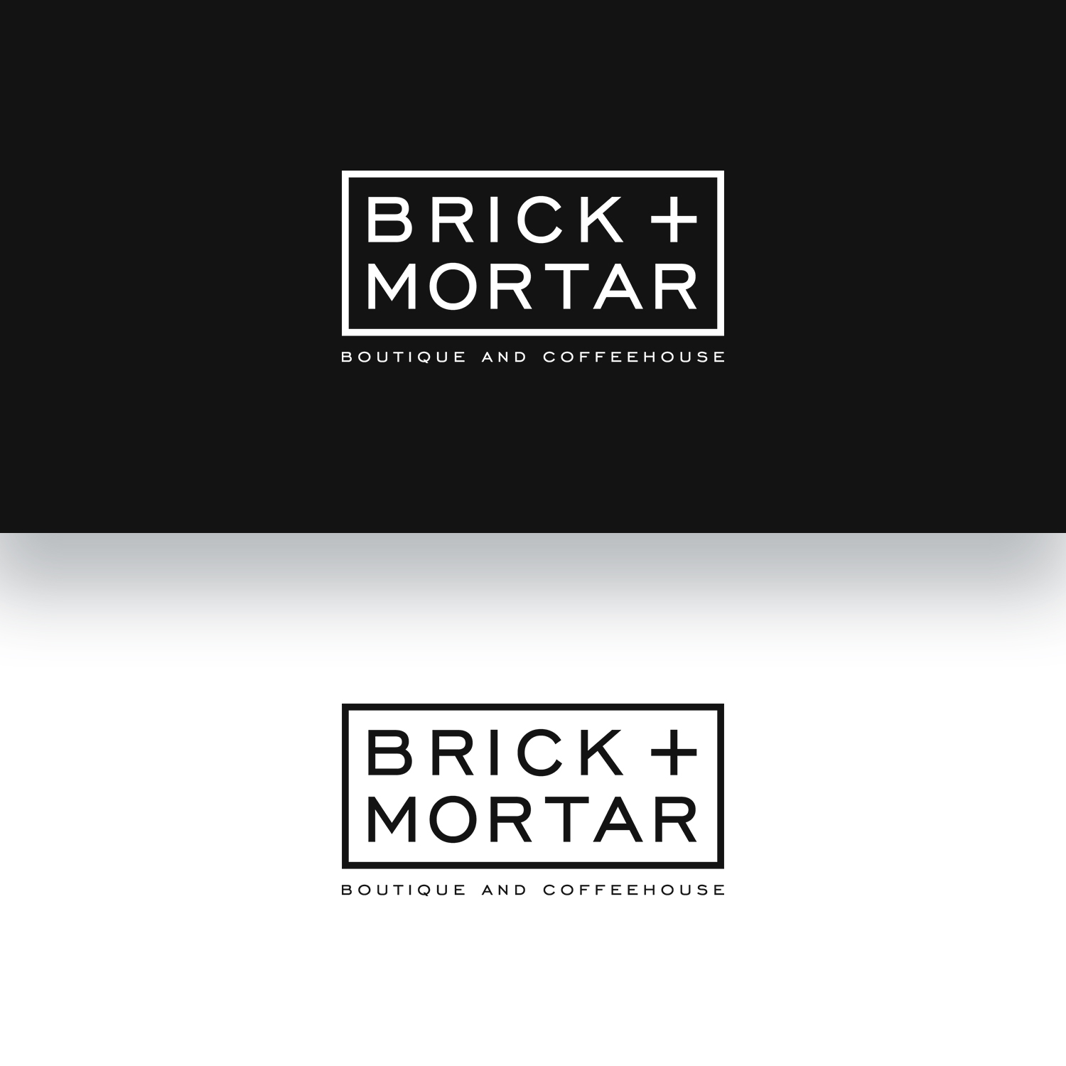 Logo Design by yhutomo for Brick + Mortar boutique and coffeehouse | Design #19615032