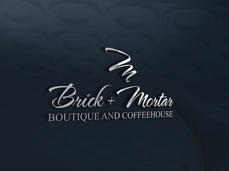 Logo Design by logoflow007 for Brick + Mortar boutique and coffeehouse | Design #19616842