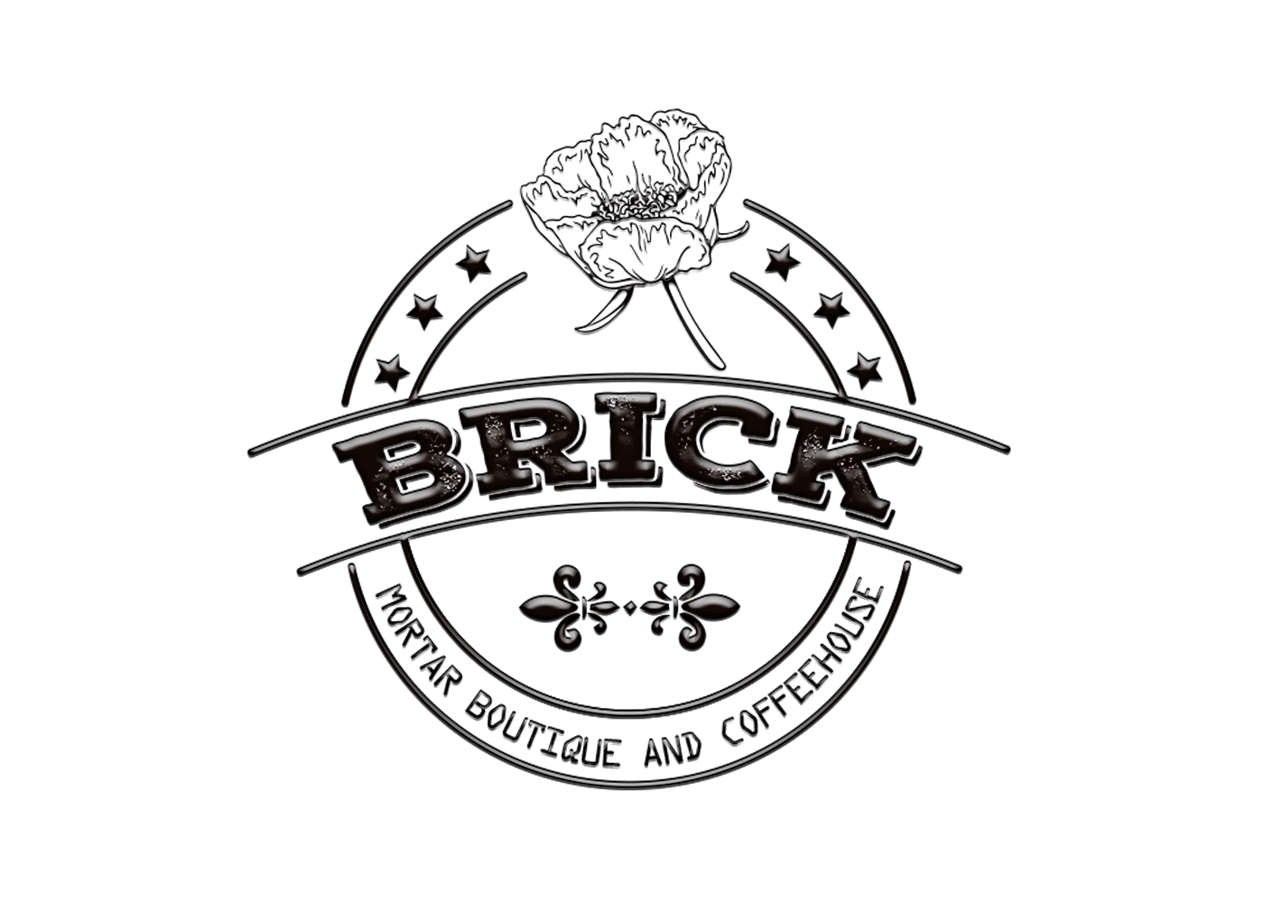 Logo Design by Rashidul Hasan for Brick + Mortar boutique and coffeehouse | Design #19622398
