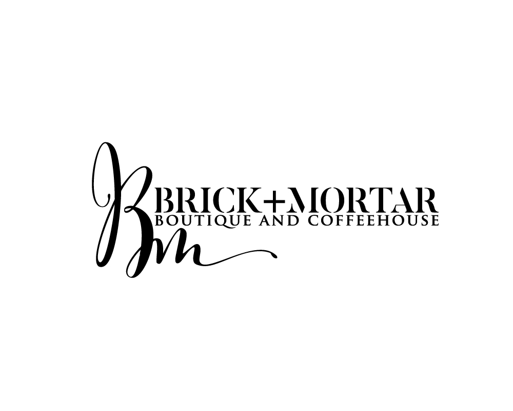 Logo Design by Madara Uchiha for Brick + Mortar boutique and coffeehouse | Design #19621113