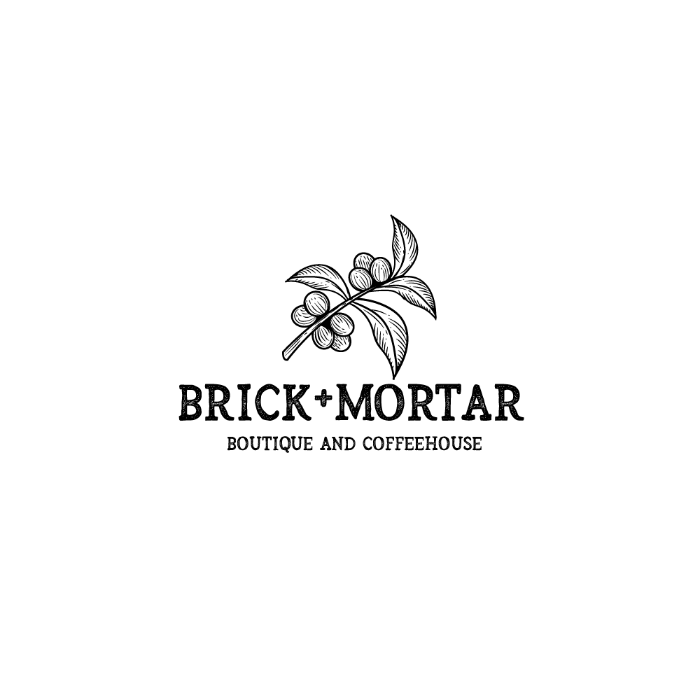 Design de Logo par WooW Designs pour Brick + Mortar boutique and coffeehouse | Design #19622423
