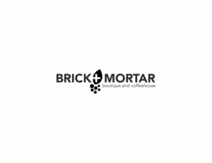 Design de Logo par MOH Studio pour Brick + Mortar boutique and coffeehouse | Design #19616824