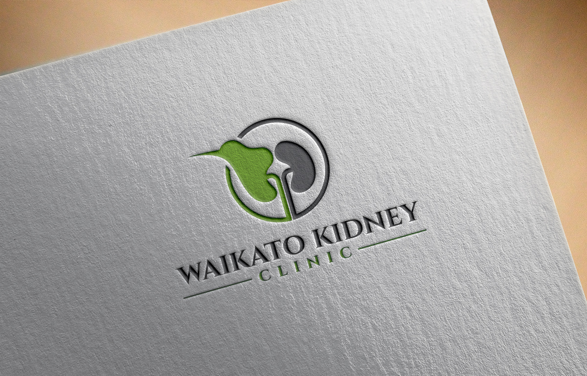 Logo Design by Logoplain for Waikato Kidney Clinic | Design: #19597677