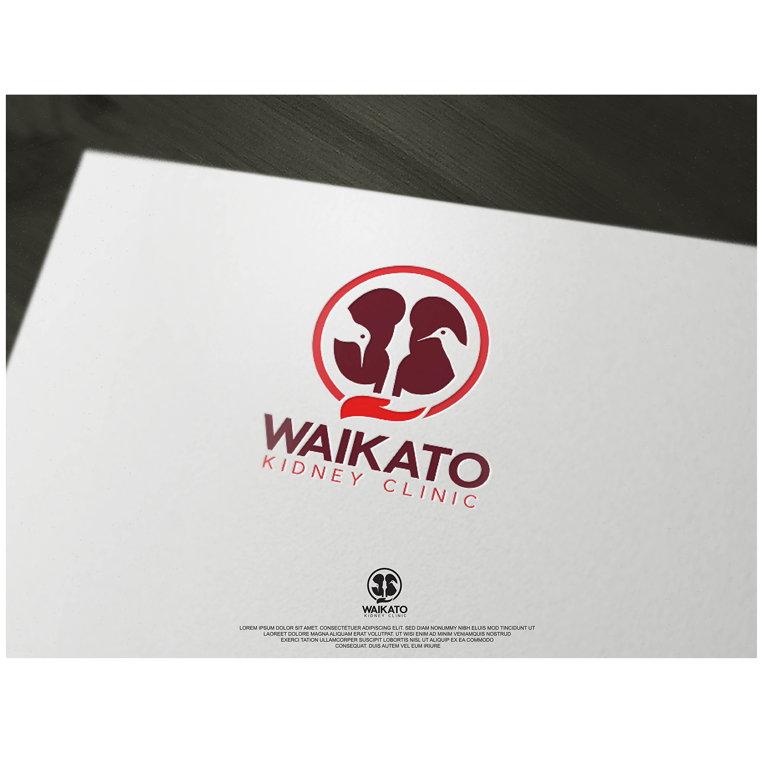 Logo Design by Superbeam for Waikato Kidney Clinic | Design #19600069
