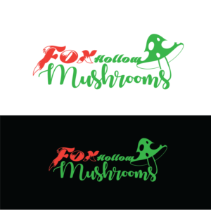 Logo Design by rozT for Fox Hollow Mushrooms | Design: #19680174