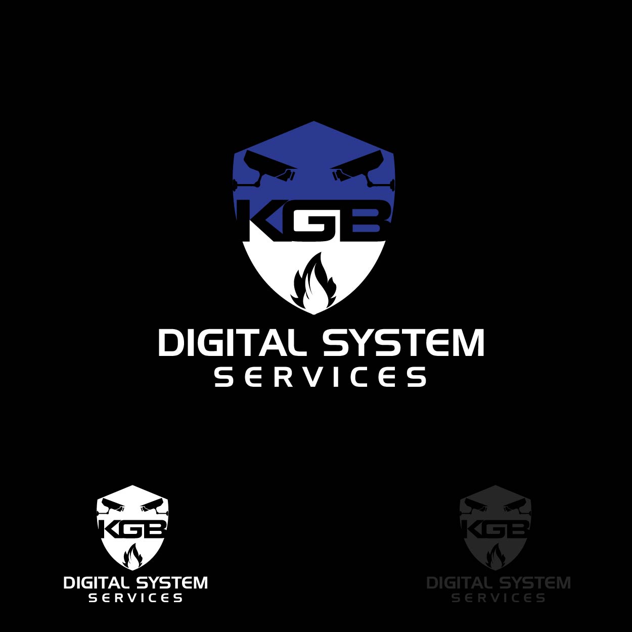 Logo Design by Asif  Maqsood for The KGB Digital System Services | Design #19606369