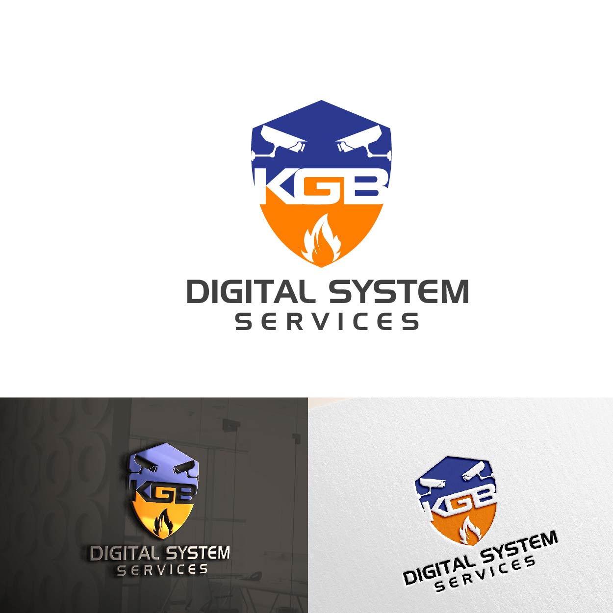 Logo Design by Asif  Maqsood for The KGB Digital System Services | Design #19606370