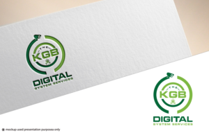 The KGB Digital System Services.  | Logo Design by Juli creation