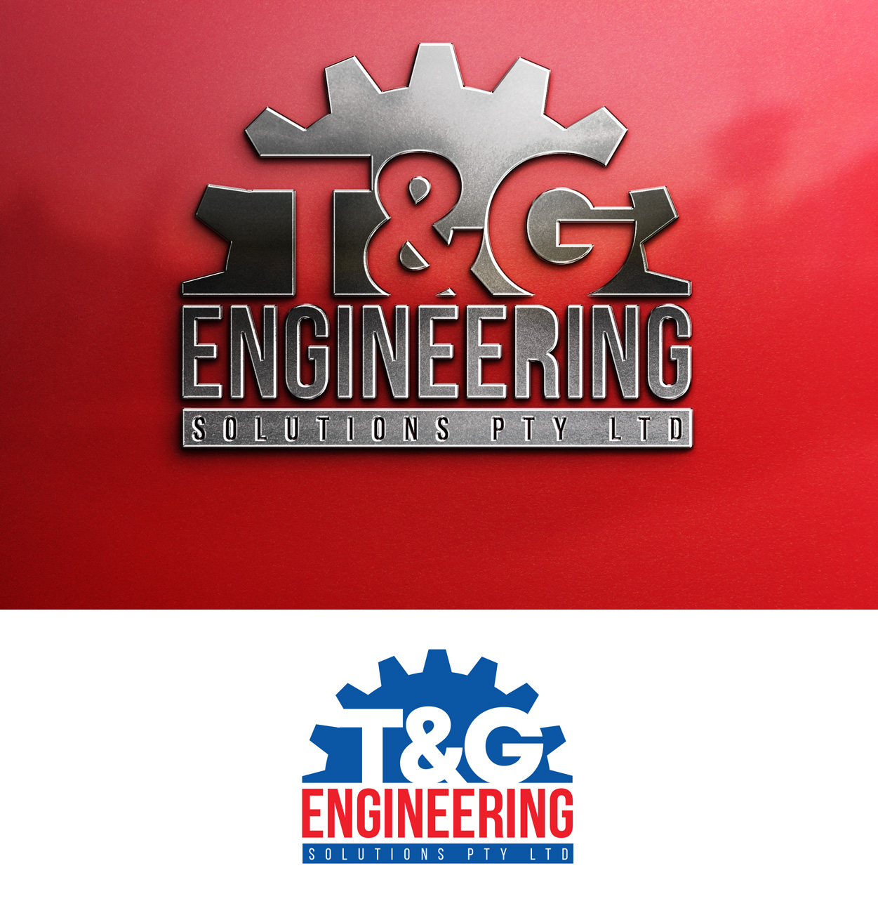 Logo Design by Impressive Solutions for t&g engineering solutions  | Design #19594734