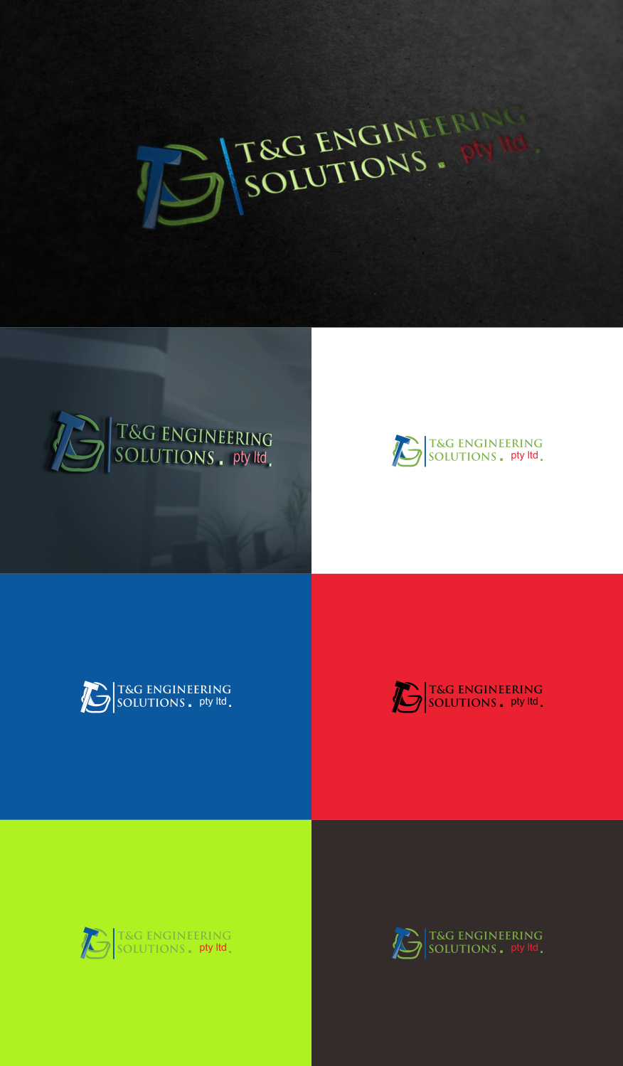 Logo Design by suthita 2 for t&g engineering solutions  | Design #19601877
