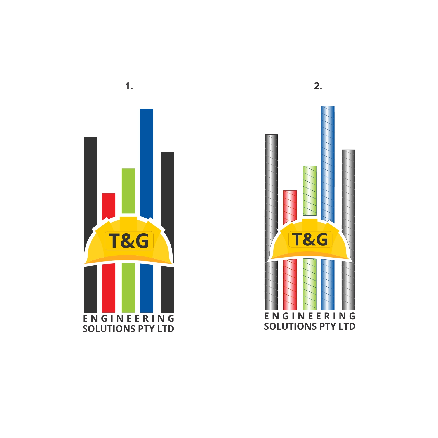 Logo Design by Mayur Sonar 3 for t&g engineering solutions  | Design #19604901