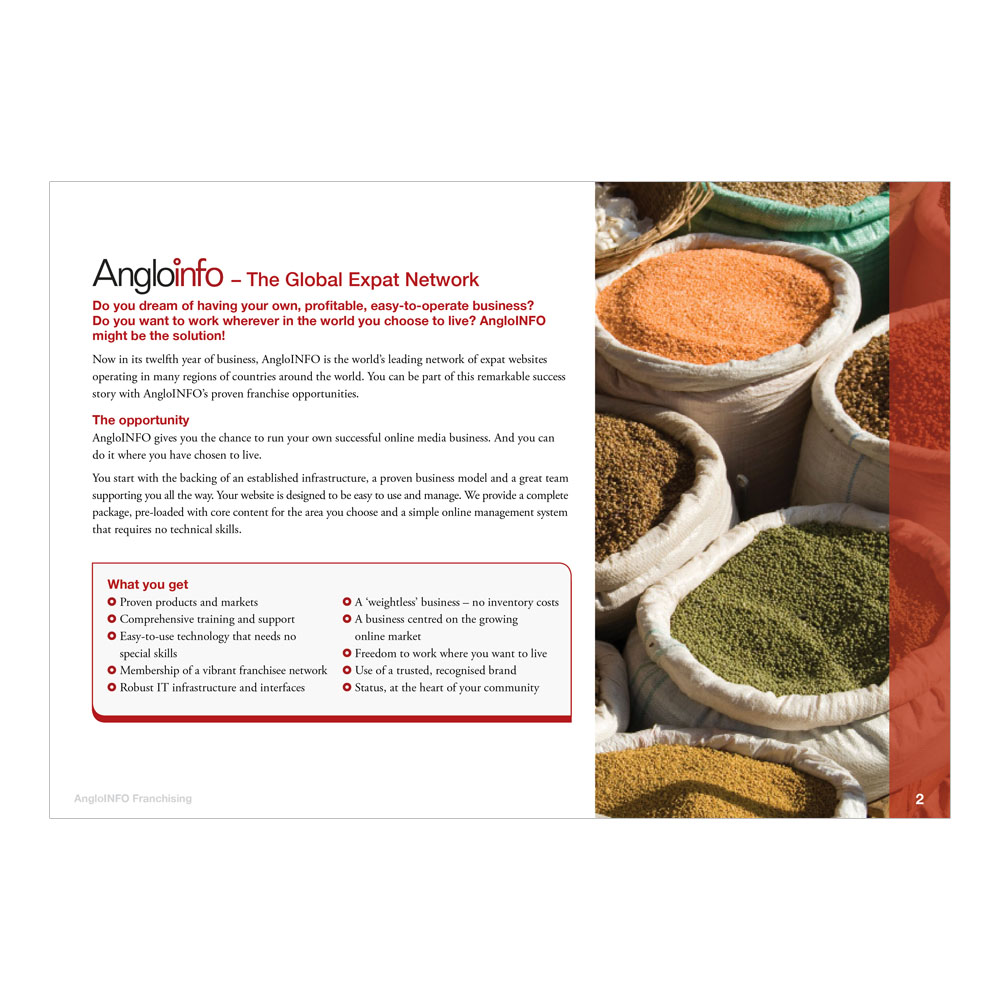Brochure Design by JayTee for AngloINFO | Design #686651