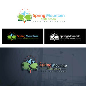 Spring Mountain State School | Logo Design by Finley Johnson