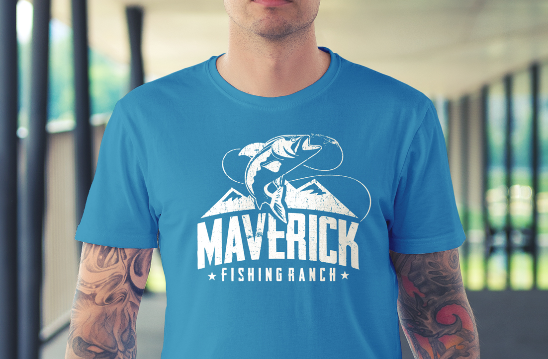 Logo Design by GLDesigns for Maverick Fishing Ranch | Design #19596207