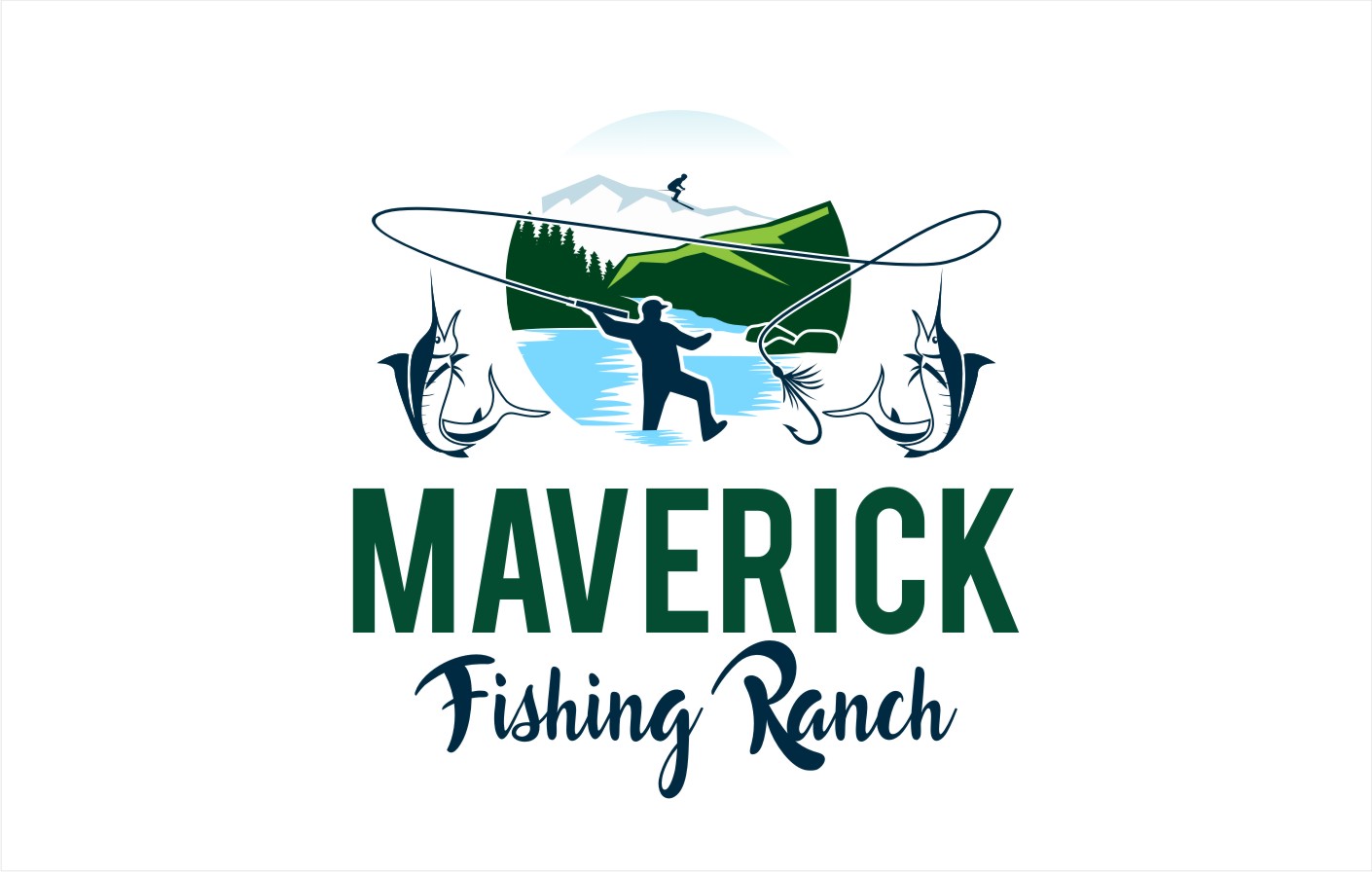 Diseño de Logo por Soul Light para Maverick Fishing Ranch | Diseño #19606755