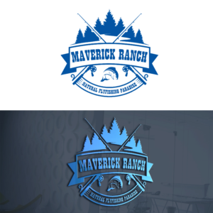 Logo Design by kpgroup for Maverick Fishing Ranch | Design: #19655912