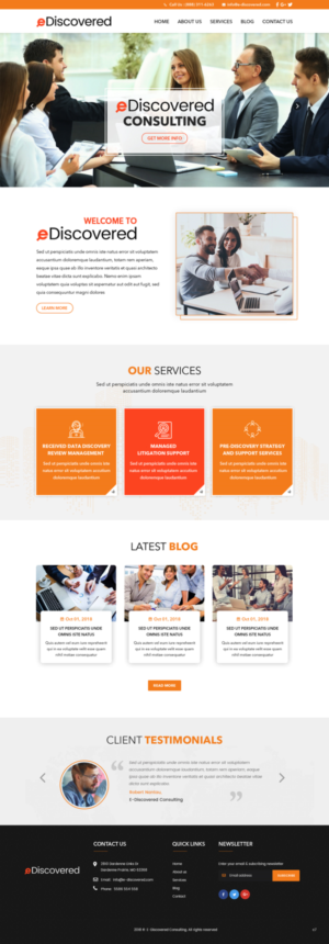Web Design by pb for this project | Design: #19605749