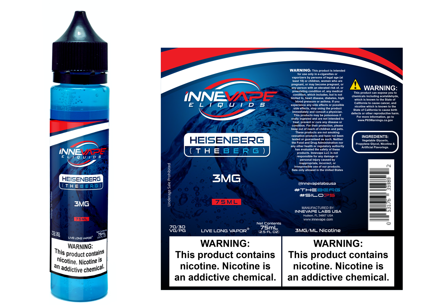 Diseño de Logo por victipedia para Innevape E-Liquids | Diseño #19660302