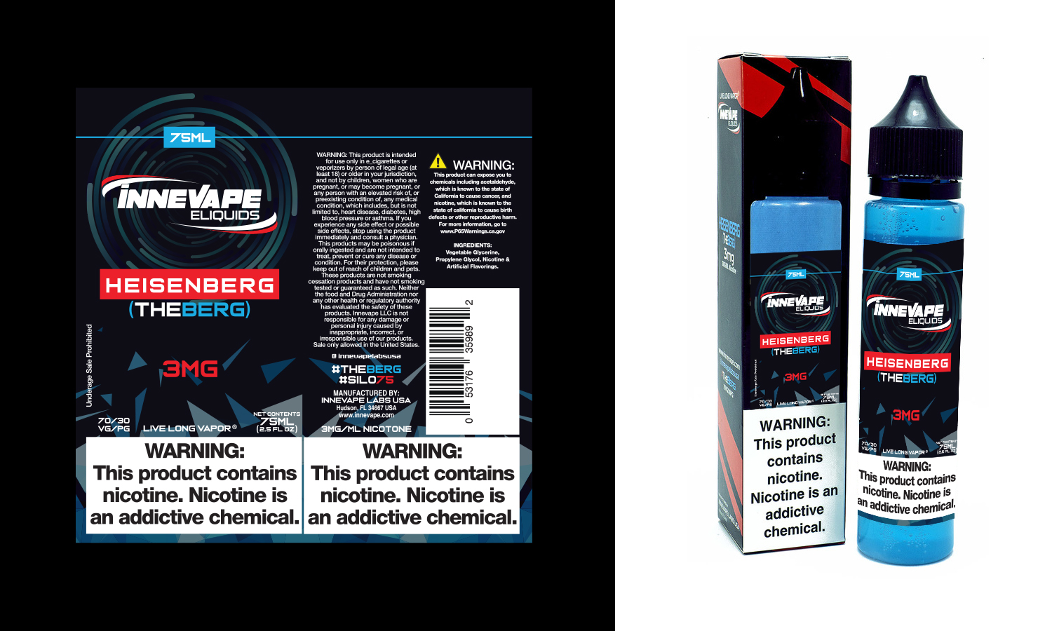 Logo-Design von Pixel Desert für Innevape E-Liquids | Design #19626884