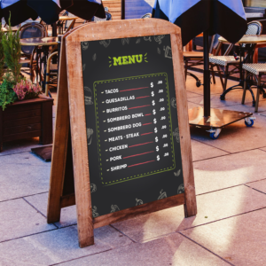 Diseño de Menú por YNS PRODUCTION para The Sombrero Food Truck | Diseño: #19636045