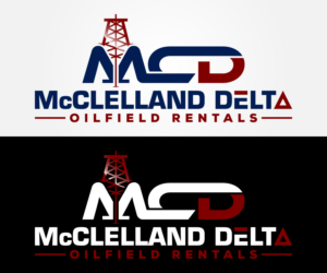 Logo Design by sangeloenriquez for McClelland Delta Oilfield Rentals | Design #19602384