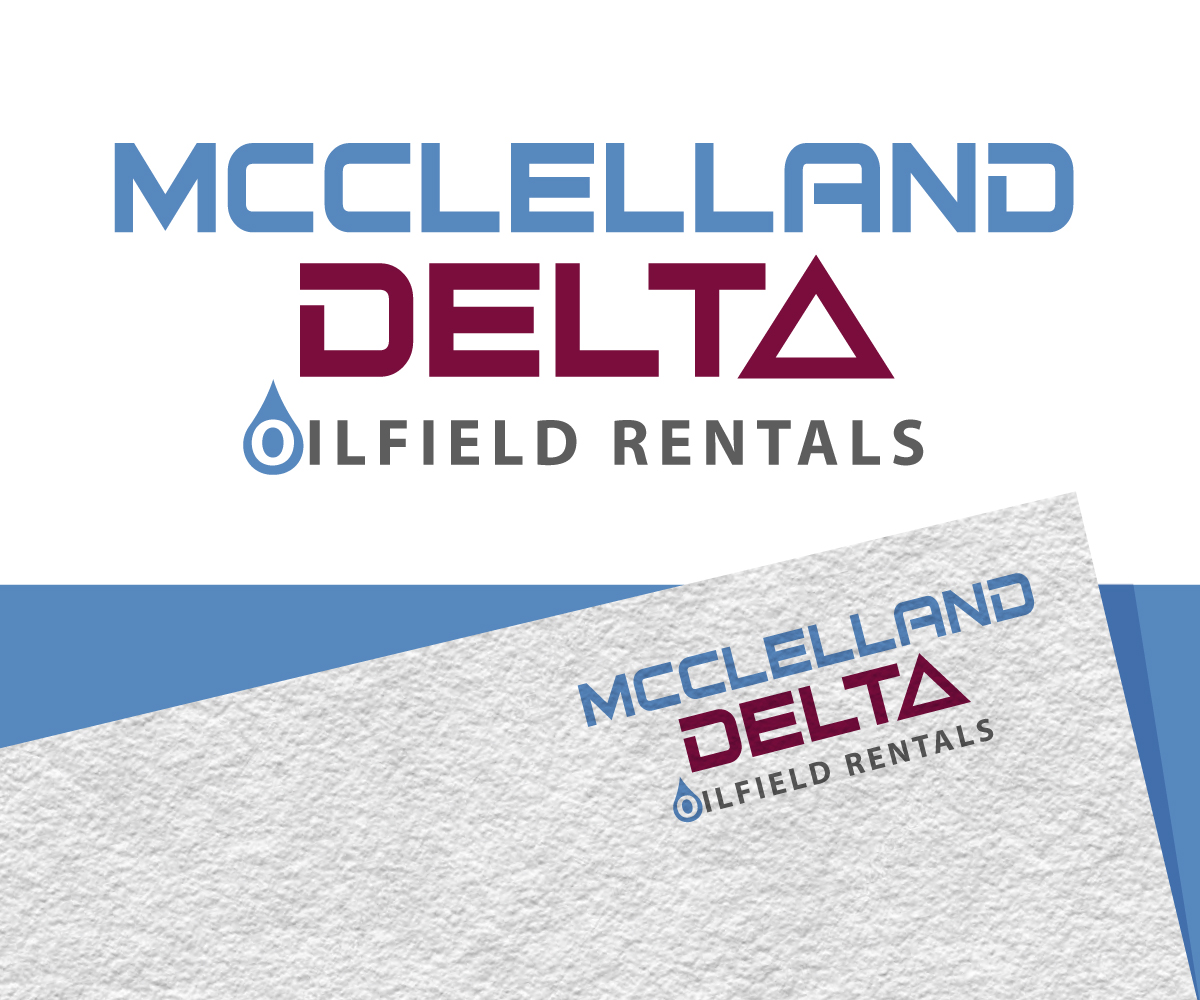 Bold, Serious Logo Design for McClelland Delta Oilfield Rentals by Jay