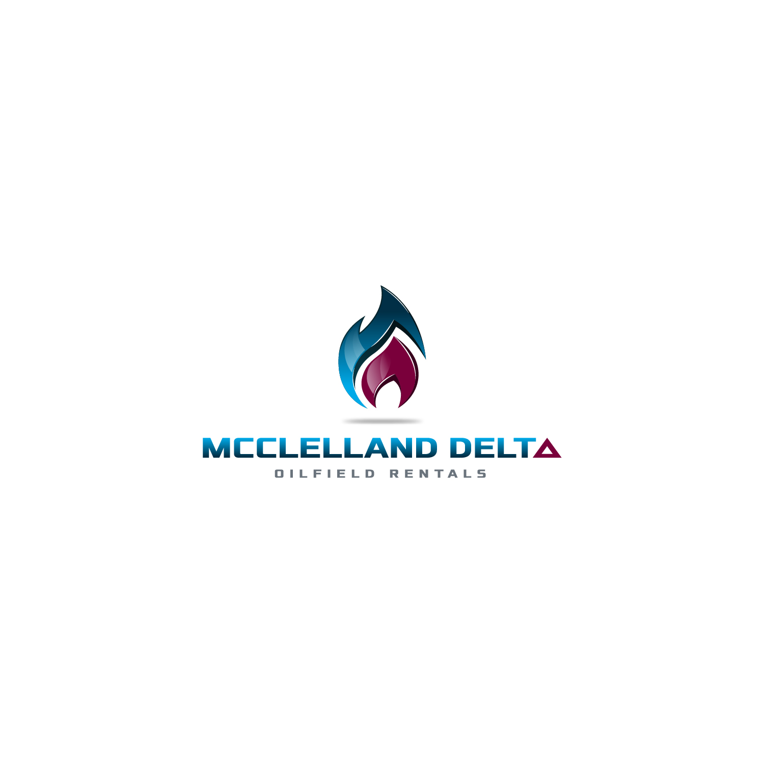 Bold, Serious Logo Design for McClelland Delta Oilfield Rentals by