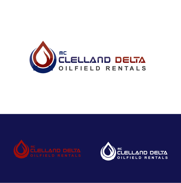 Logo Design by quantumwebtech for McClelland Delta Oilfield Rentals | Design #19624762