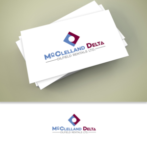 McClelland Delta Oilfield Rentals | Logo Design by ClearDesign