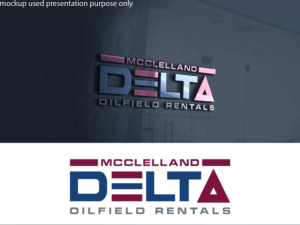 Logo Design by Rubia@ for McClelland Delta Oilfield Rentals | Design: #19621176