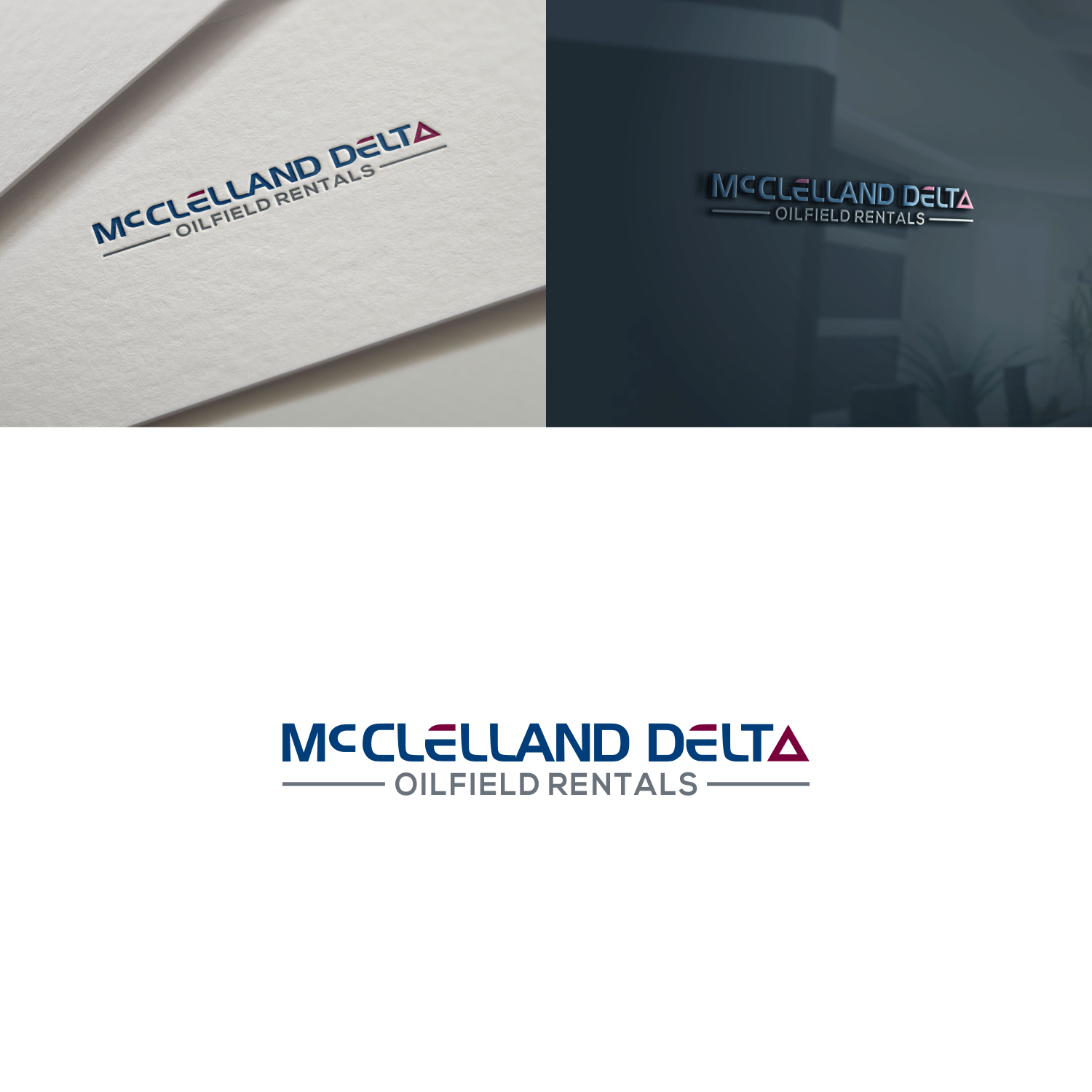 Design de Logo par Eki 3 pour McClelland Delta Oilfield Rentals | Design #19605281