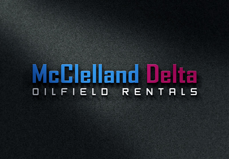 Bold, Serious Logo Design for McClelland Delta Oilfield Rentals by
