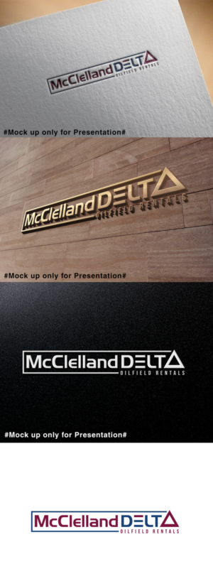Logo Design by designmind78 for McClelland Delta Oilfield Rentals | Design: #19617668
