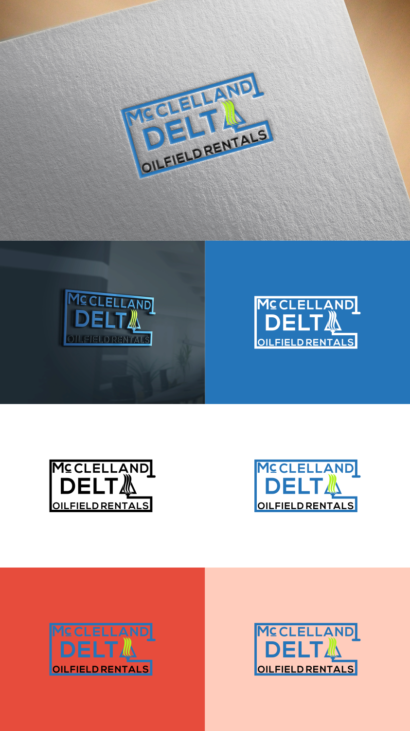 Logo Design by suthita 2 for McClelland Delta Oilfield Rentals | Design #19608448