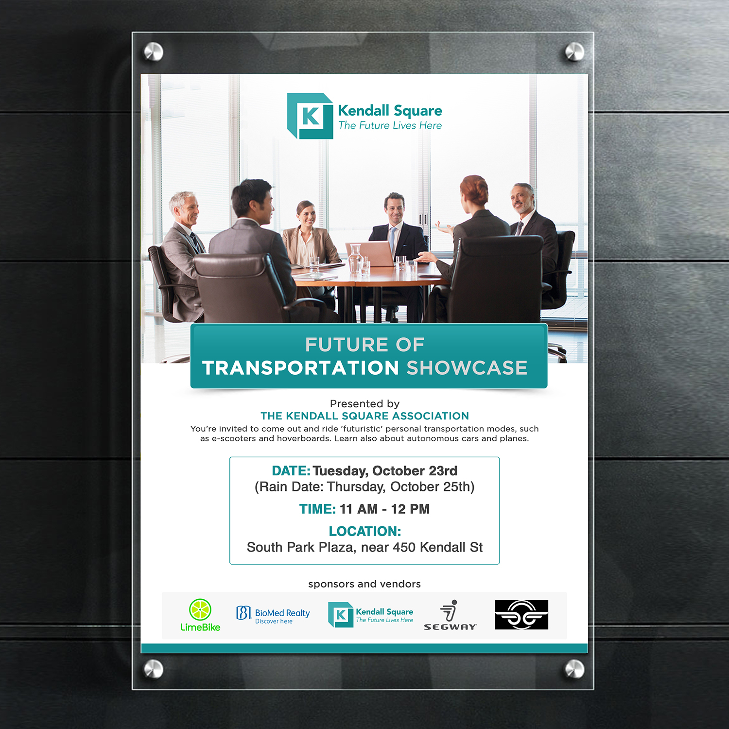 Flyer Design by debdesign for Kendall Square Association | Design #19694025